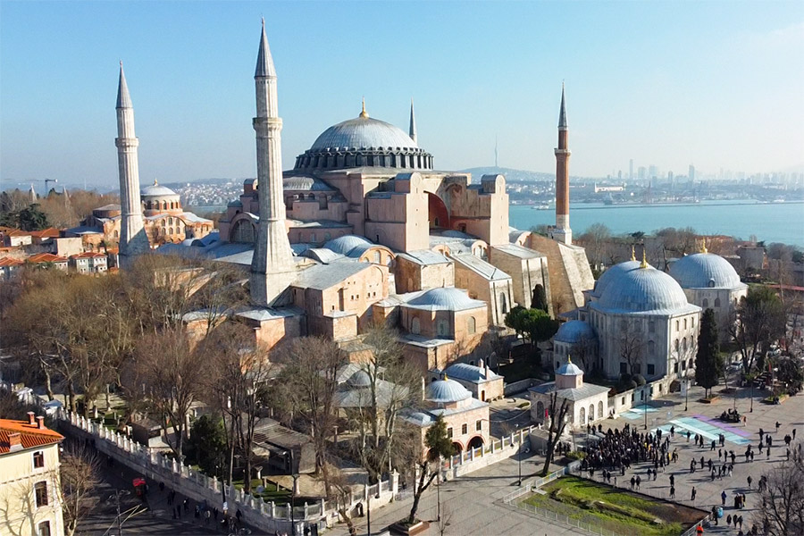 Wo ist die Hagia Sophia in Istanbul