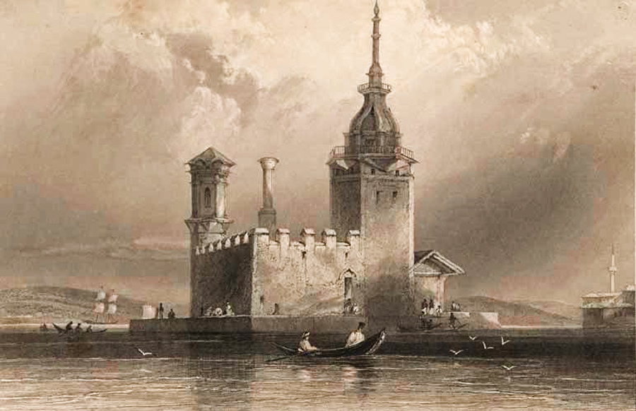 Mädchenturm in der osmanischen Zeit